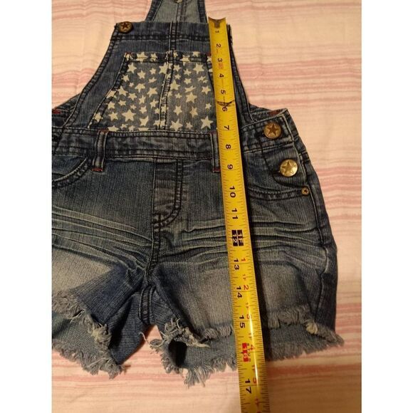 Squeeze brand coverall denim shorts - Size 10 (0503) - Picture 4 of 6